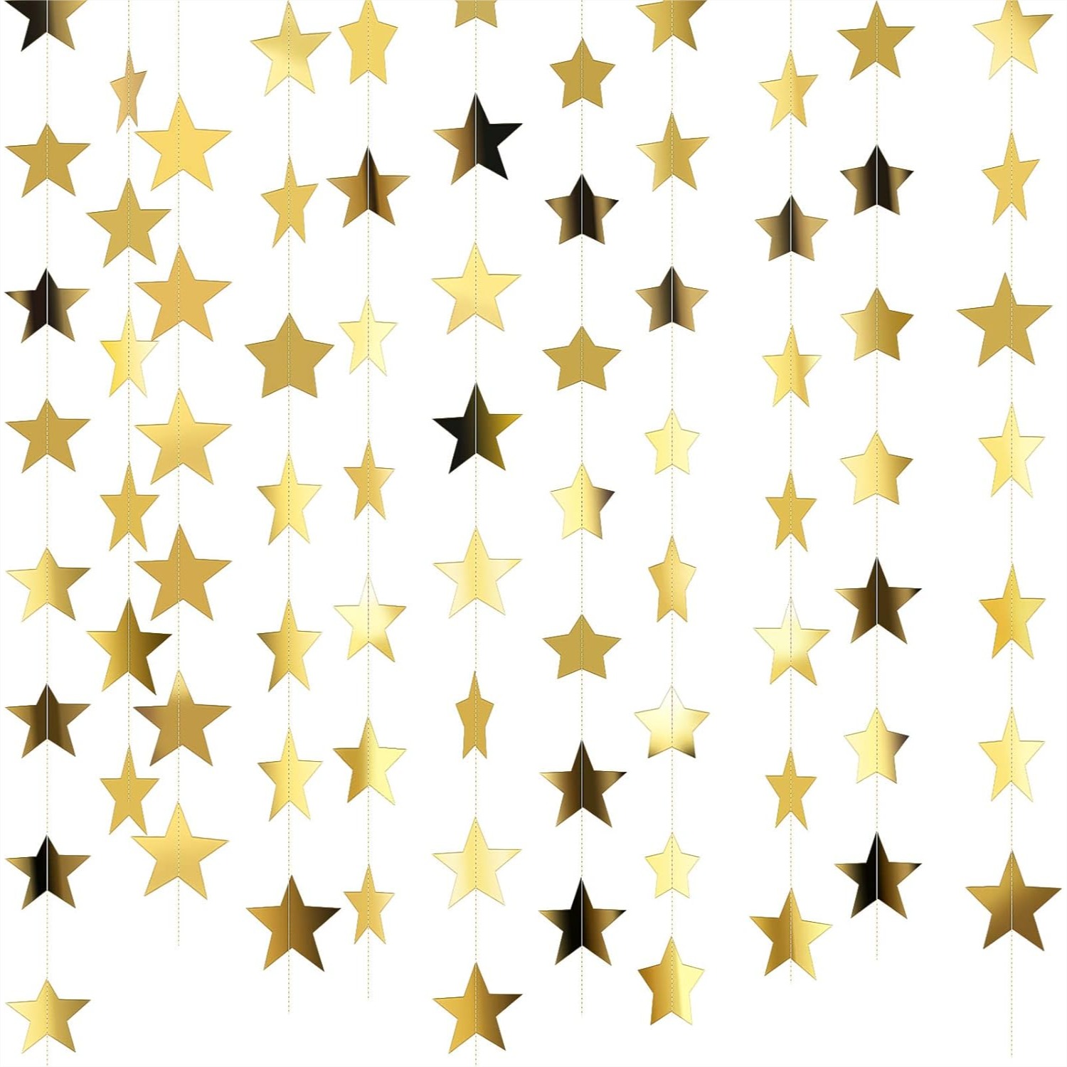 130ft Star Garland Banner for  - Wedding Supply Decor avaliação e preço